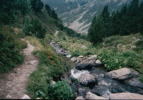 Au font, petit aper�u de la vall�e d'Incles.